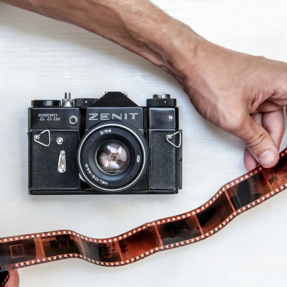 Create analog photography