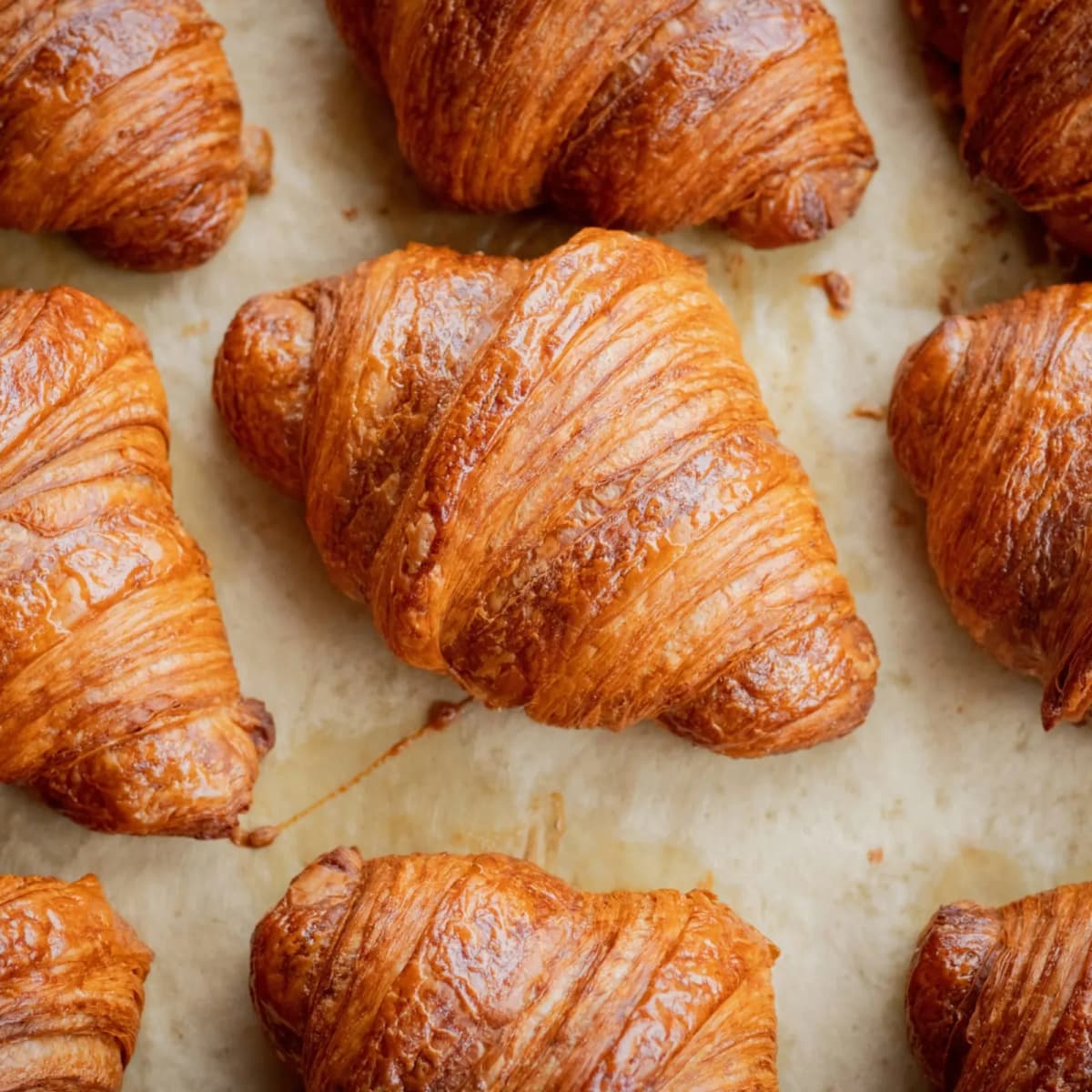 Eat a French croissant