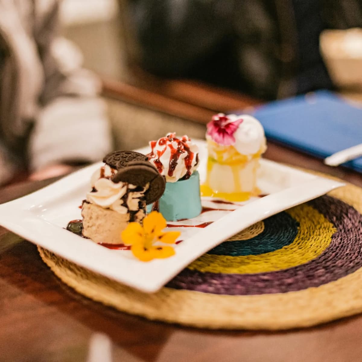 Create a dessert platter