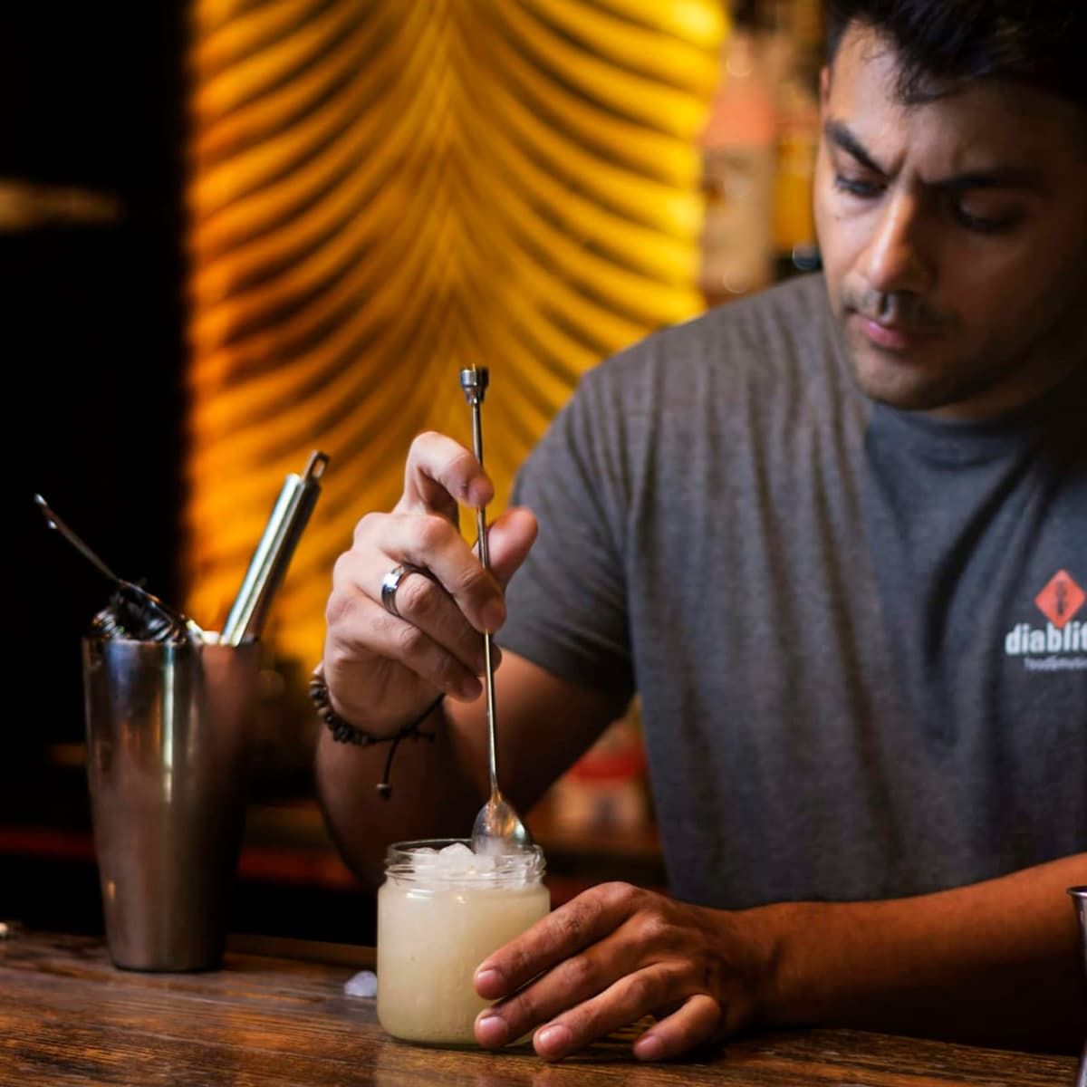 Learn cocktail mixing