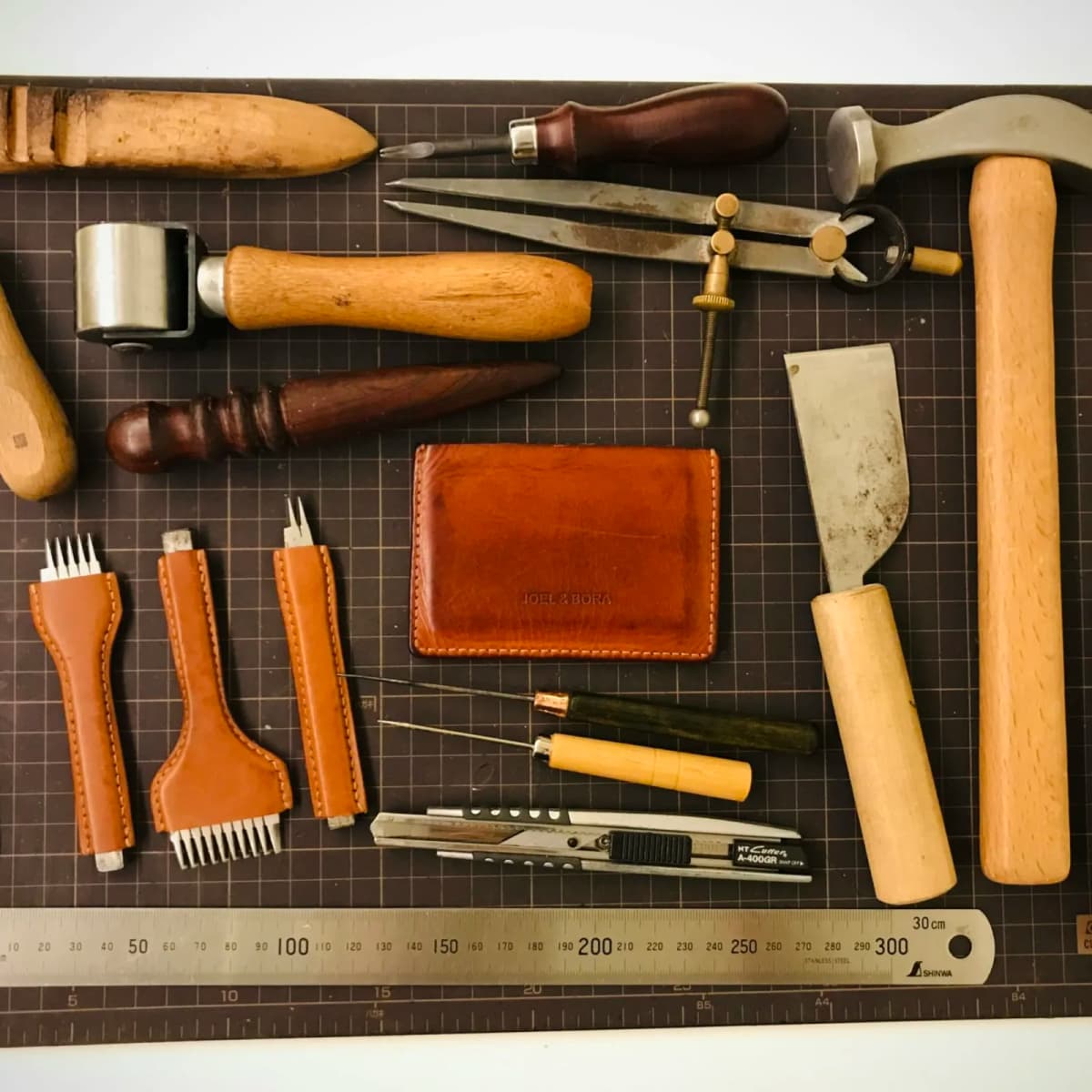 Learn leather crafting
