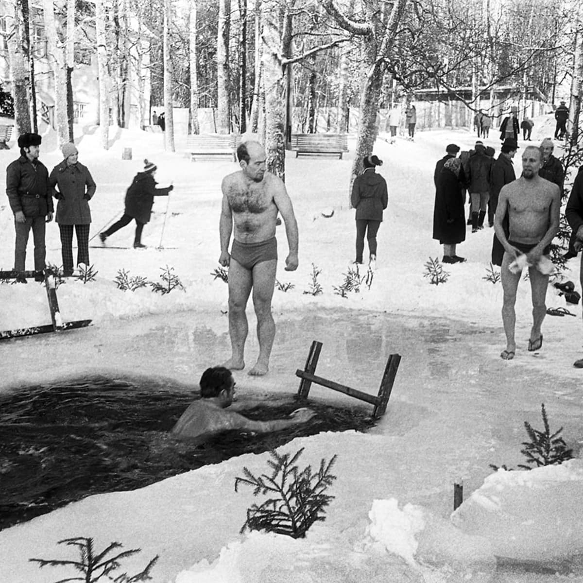 Try ice bath (winter swimmng)