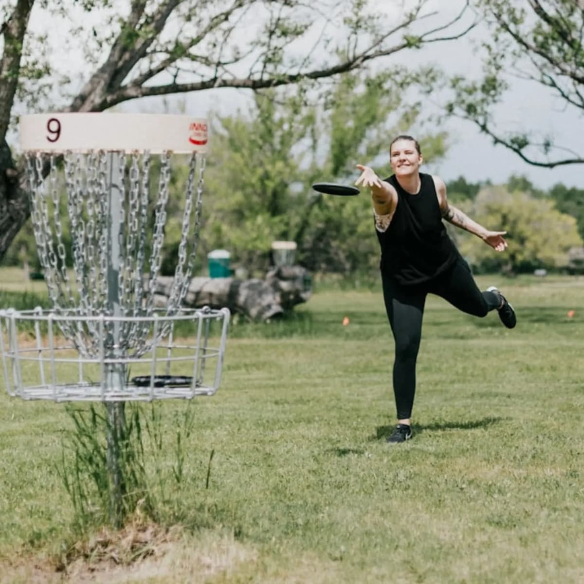 Play disc golf