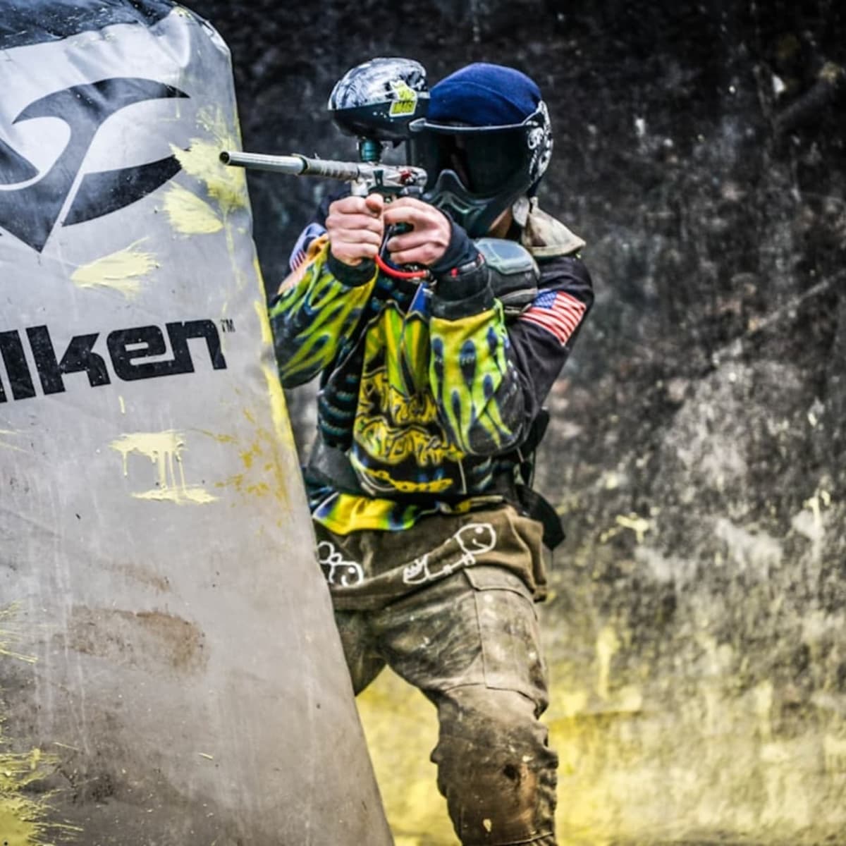 Play paintball