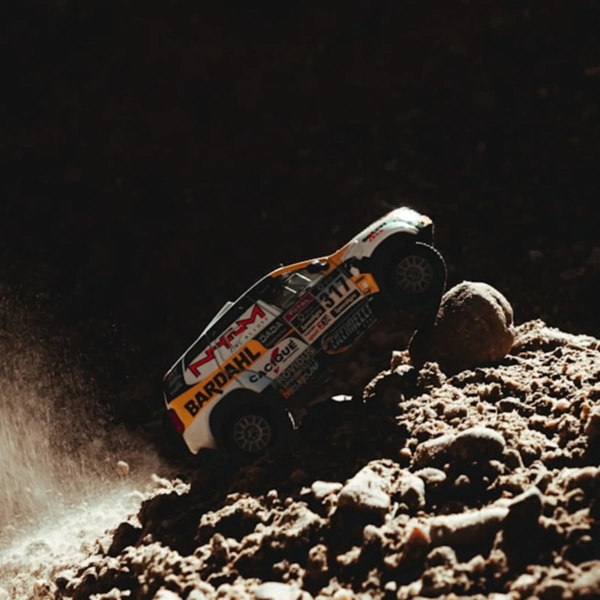 Attend the Dakar Rally stage
