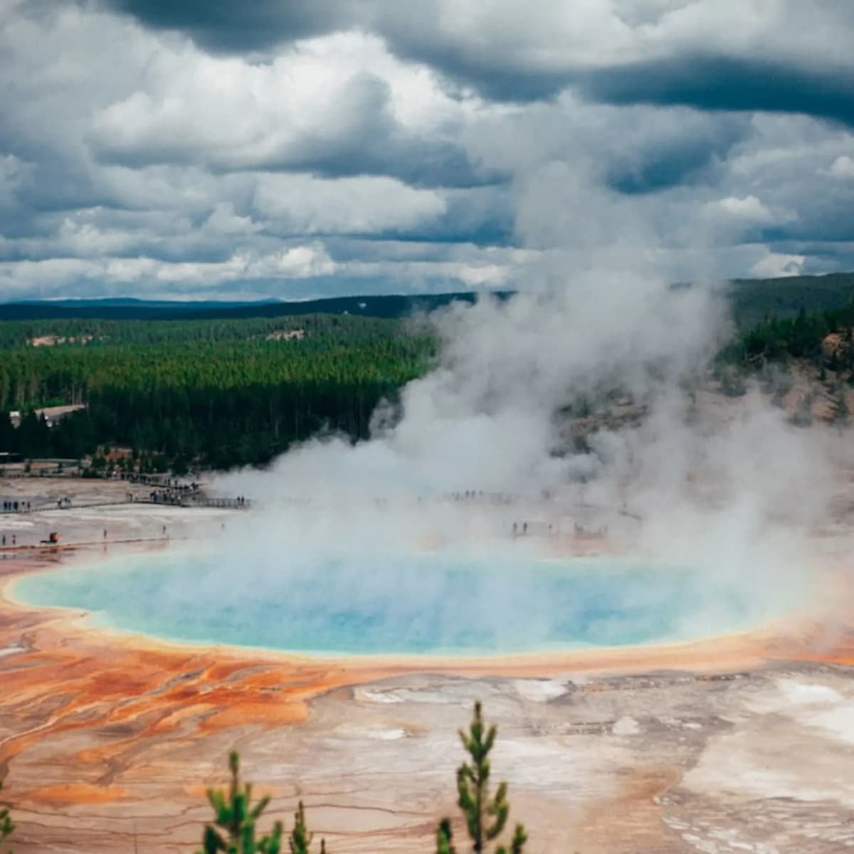 Experience a geothermal geyser